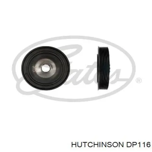 Купить DP116 Hutchinson Шкив-демпфер коленвала