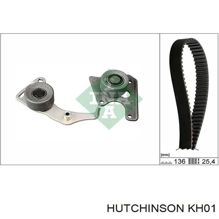 Kit correa de distribución KH01 Hutchinson