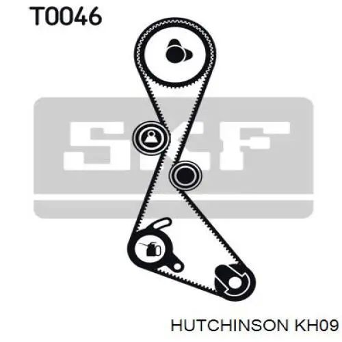Комплект ГРМ KH09 Hutchinson