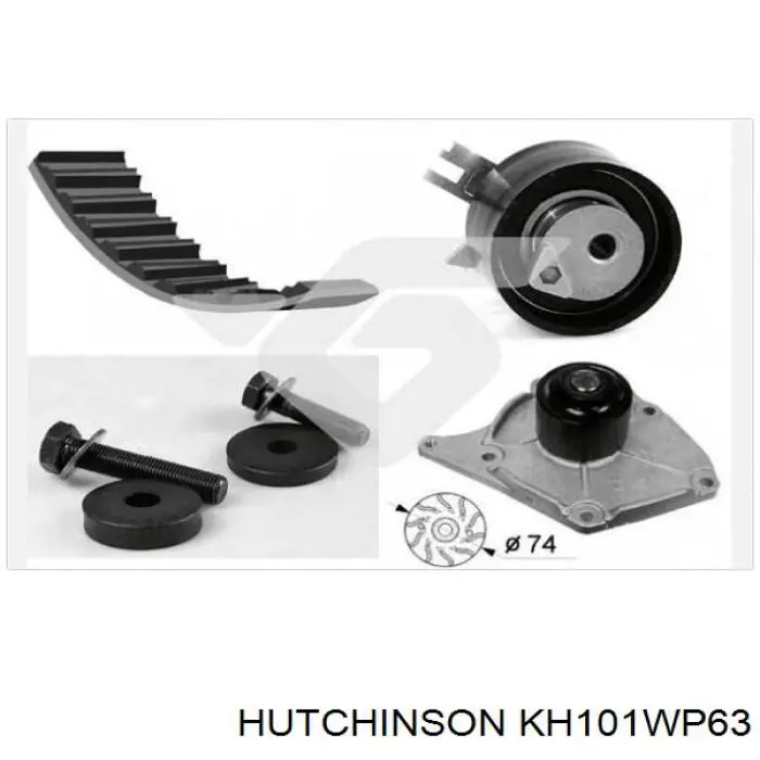 Комплект ГРМ KH101WP63 Hutchinson