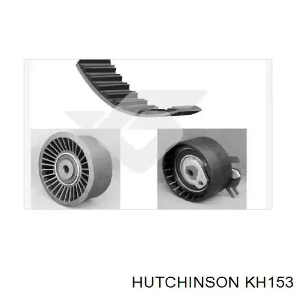 ГРМ ремни, комплект Hutchinson KH153 цена, от 65.85 USD