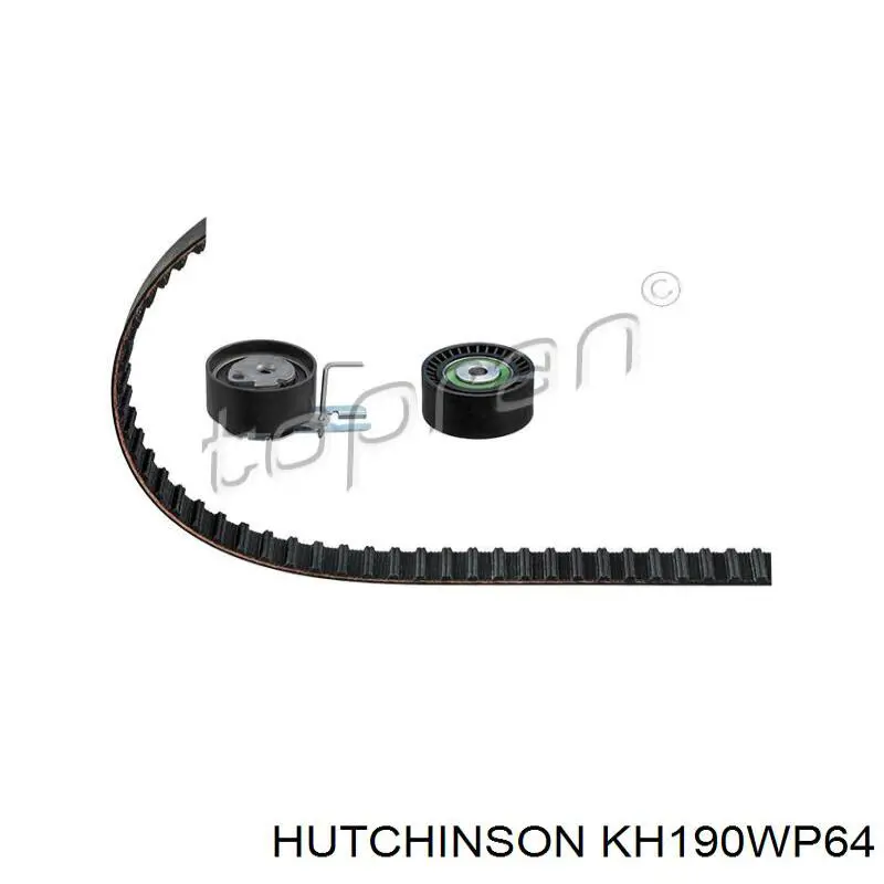 Ремень ГРМ, комплект Hutchinson KH190WP64