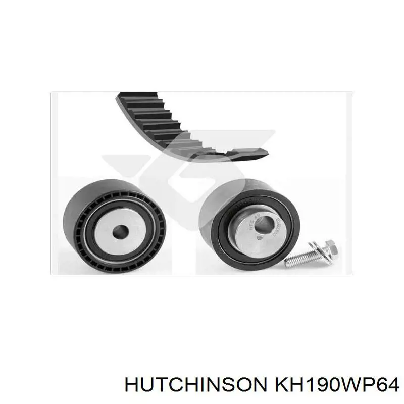 ГРМ ремни, комплект Hutchinson KH190WP64 цена, от 112.73 USD