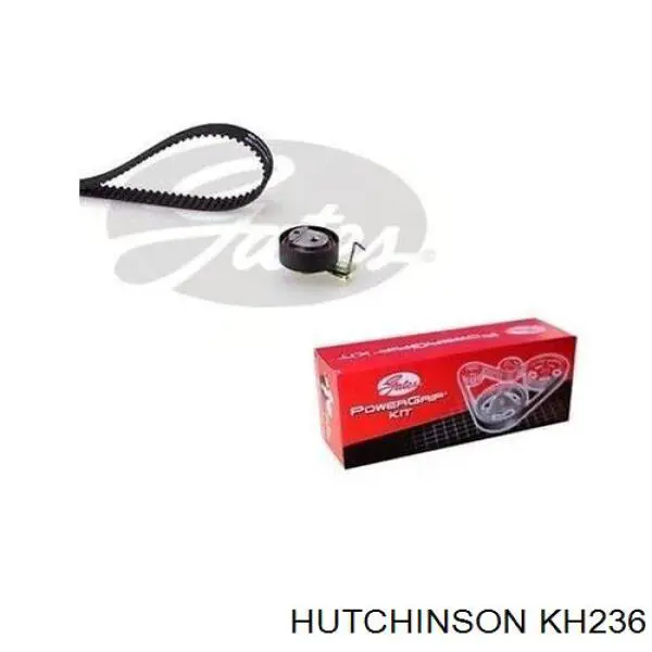Ремень ГРМ, комплект Hutchinson KH236