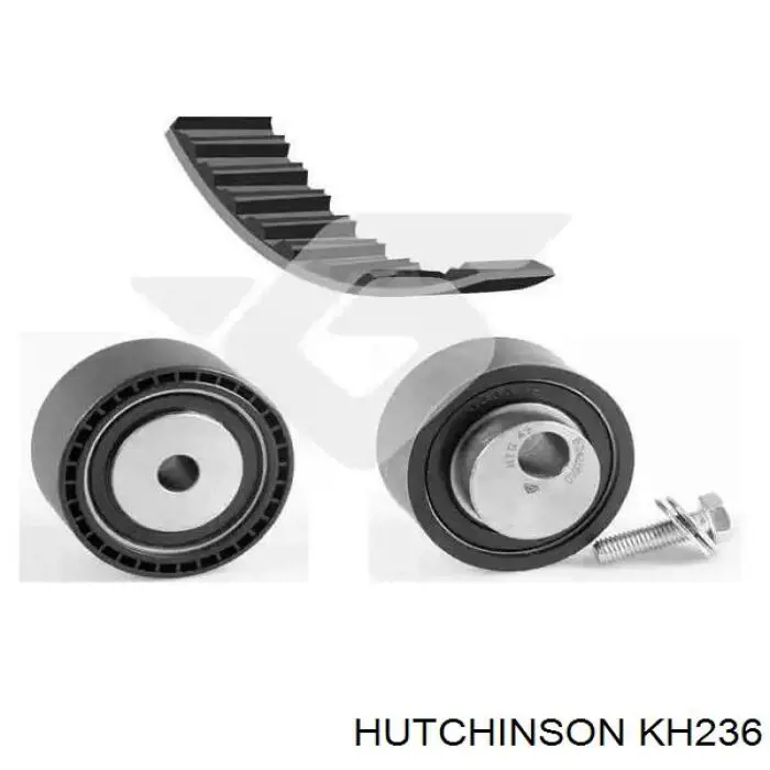 KH236 Hutchinson Комплект ремня ГРМ