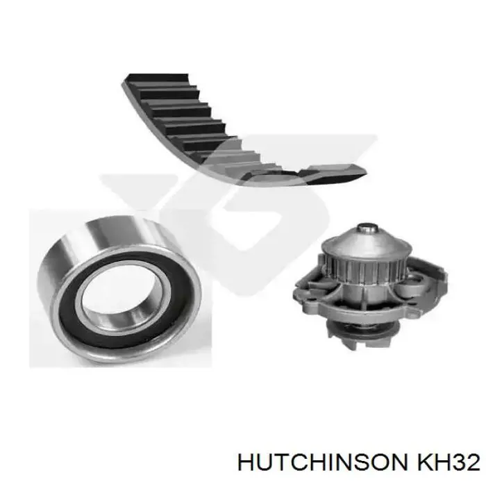 Ремень ГРМ, комплект Hutchinson KH32