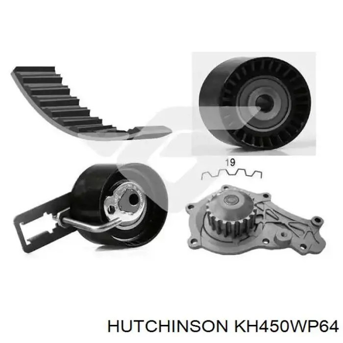 KH450WP64 Hutchinson комплект грм