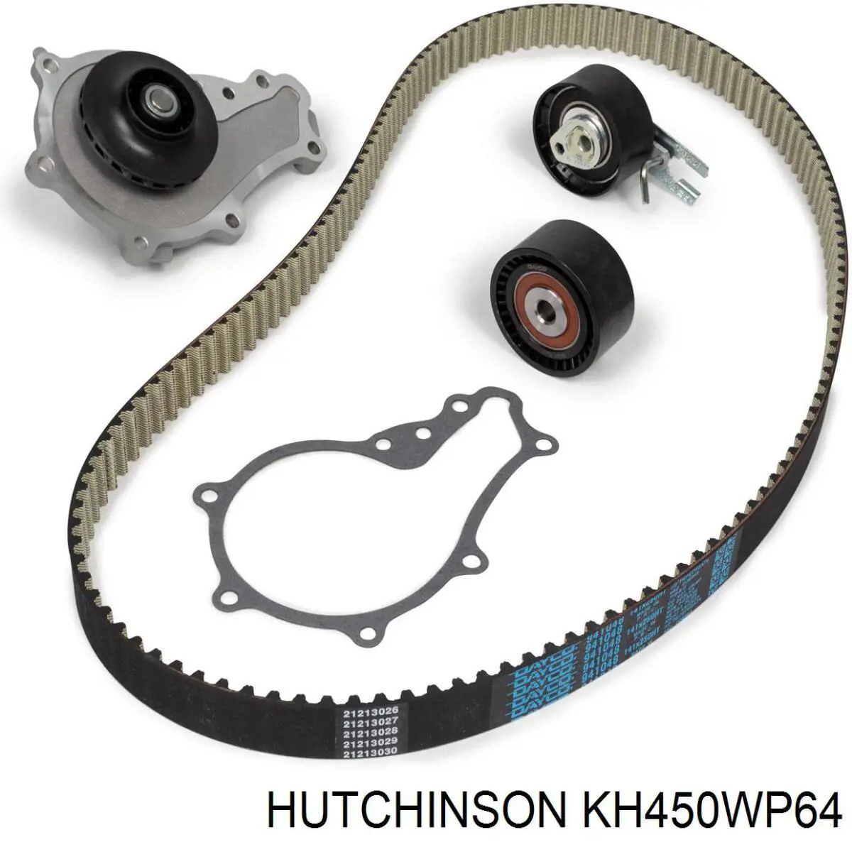 Ремень ГРМ, комплект Hutchinson KH450WP64