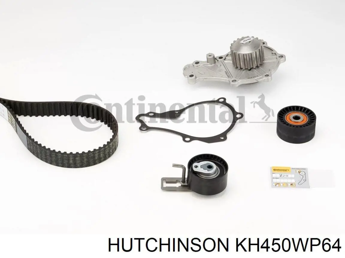 ГРМ ремни, комплект Hutchinson KH450WP64 цена, от 117.20 USD