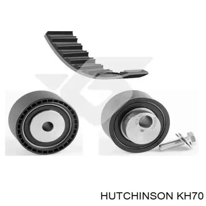 Ремень ГРМ, комплект Hutchinson KH70