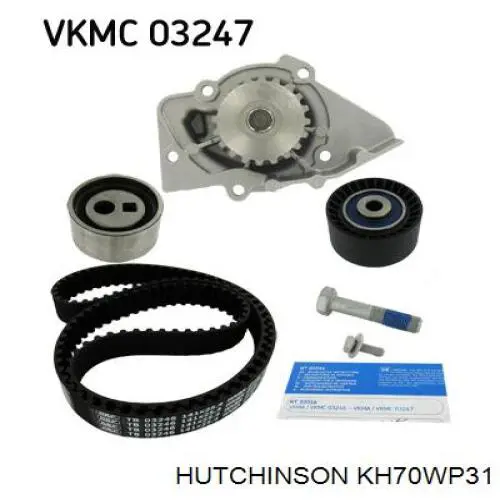 Купить KH70WP31 Hutchinson Комплект ГРМ