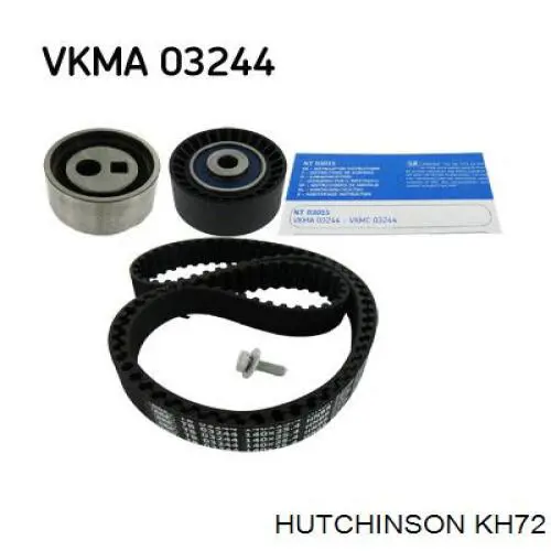 Купить KH72 Hutchinson Комплект ГРМ