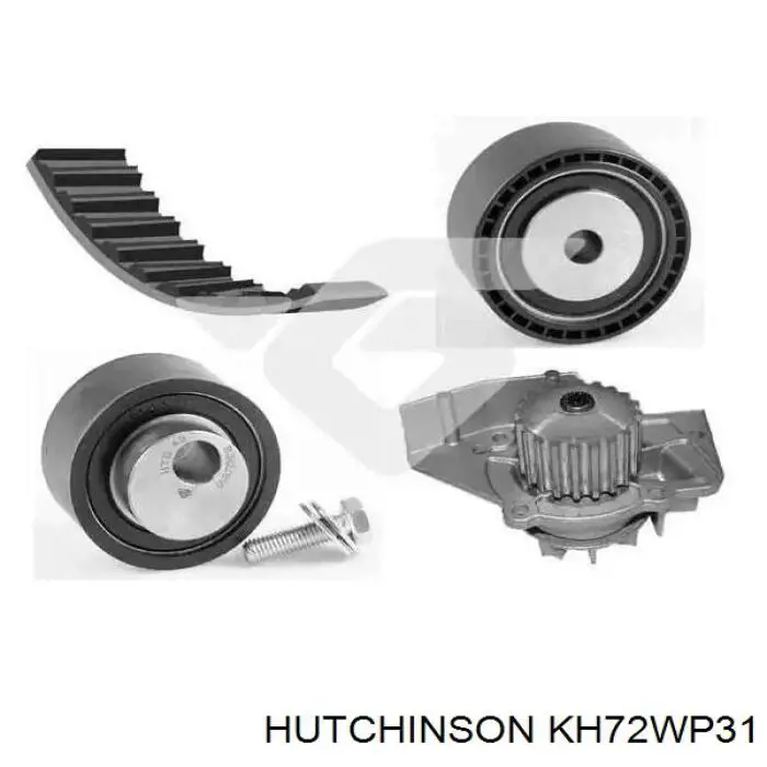 KH72WP31 Hutchinson комплект грм
