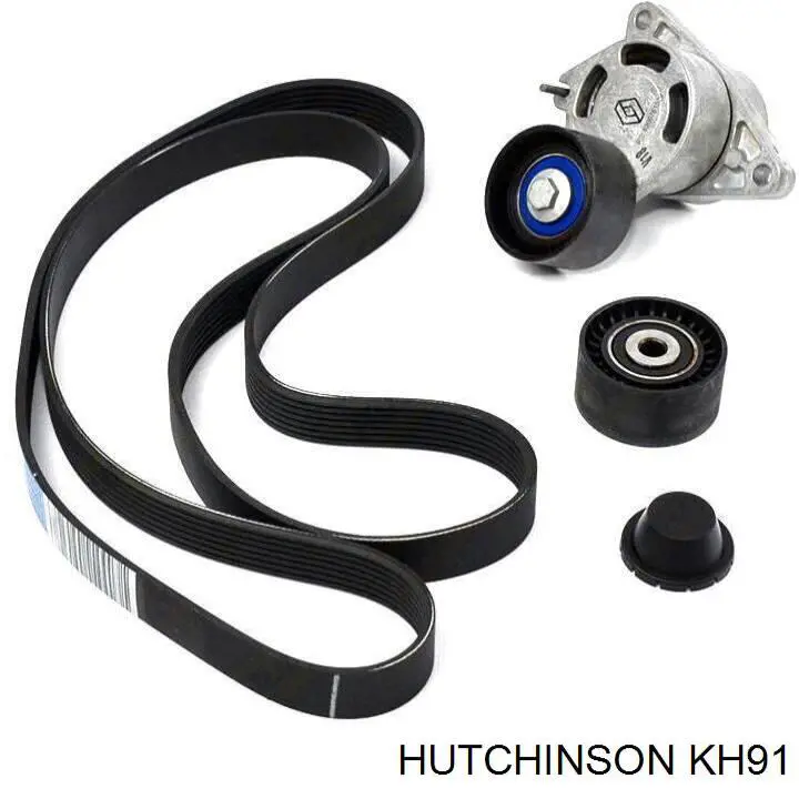 Ремень ГРМ, комплект Hutchinson KH91
