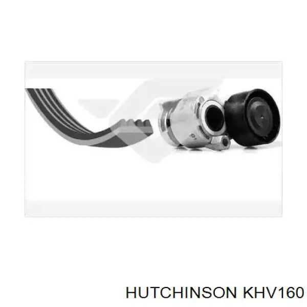 Ремень агрегатов приводной, комплект KHV160 Hutchinson