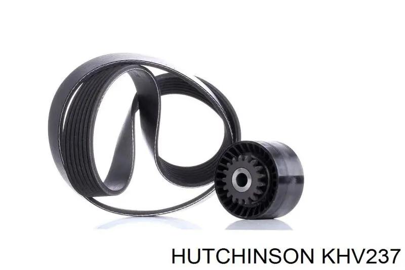 Ремень агрегатов приводной, комплект Hutchinson KHV237 цена, от 49.04 USD