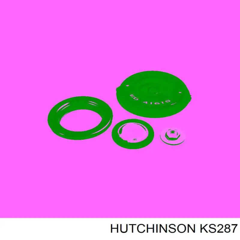 Soporte amortiguador delantero KS287 Hutchinson