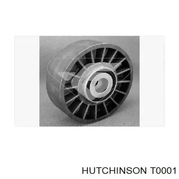 Ролик натяжителя приводного ремня HUTCHINSON T0001