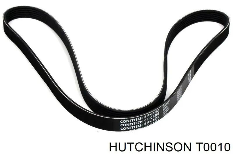 T0010 Hutchinson Ролик приводного ремня, паразитный