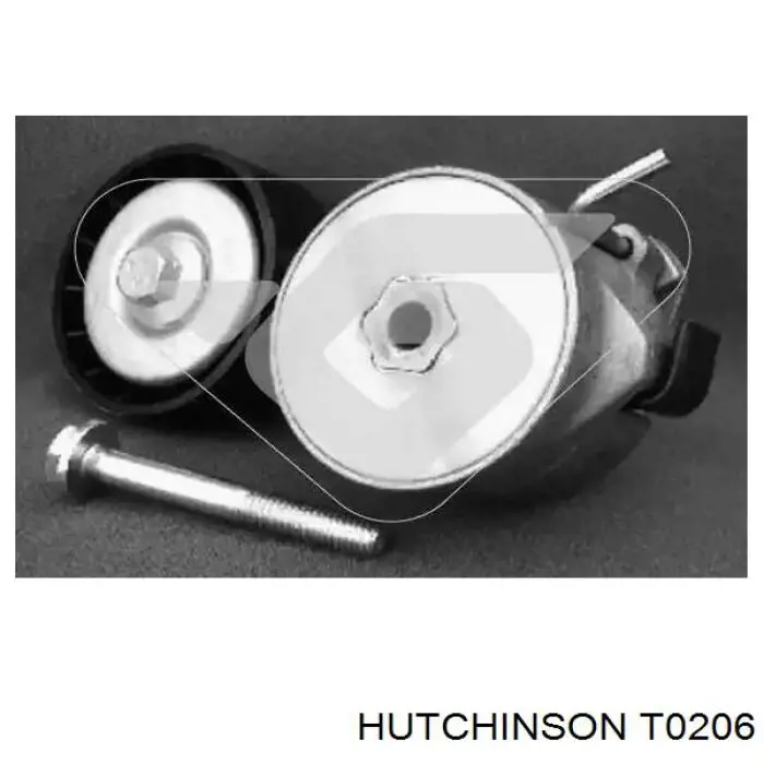T0206 Hutchinson натяжитель приводного ремня