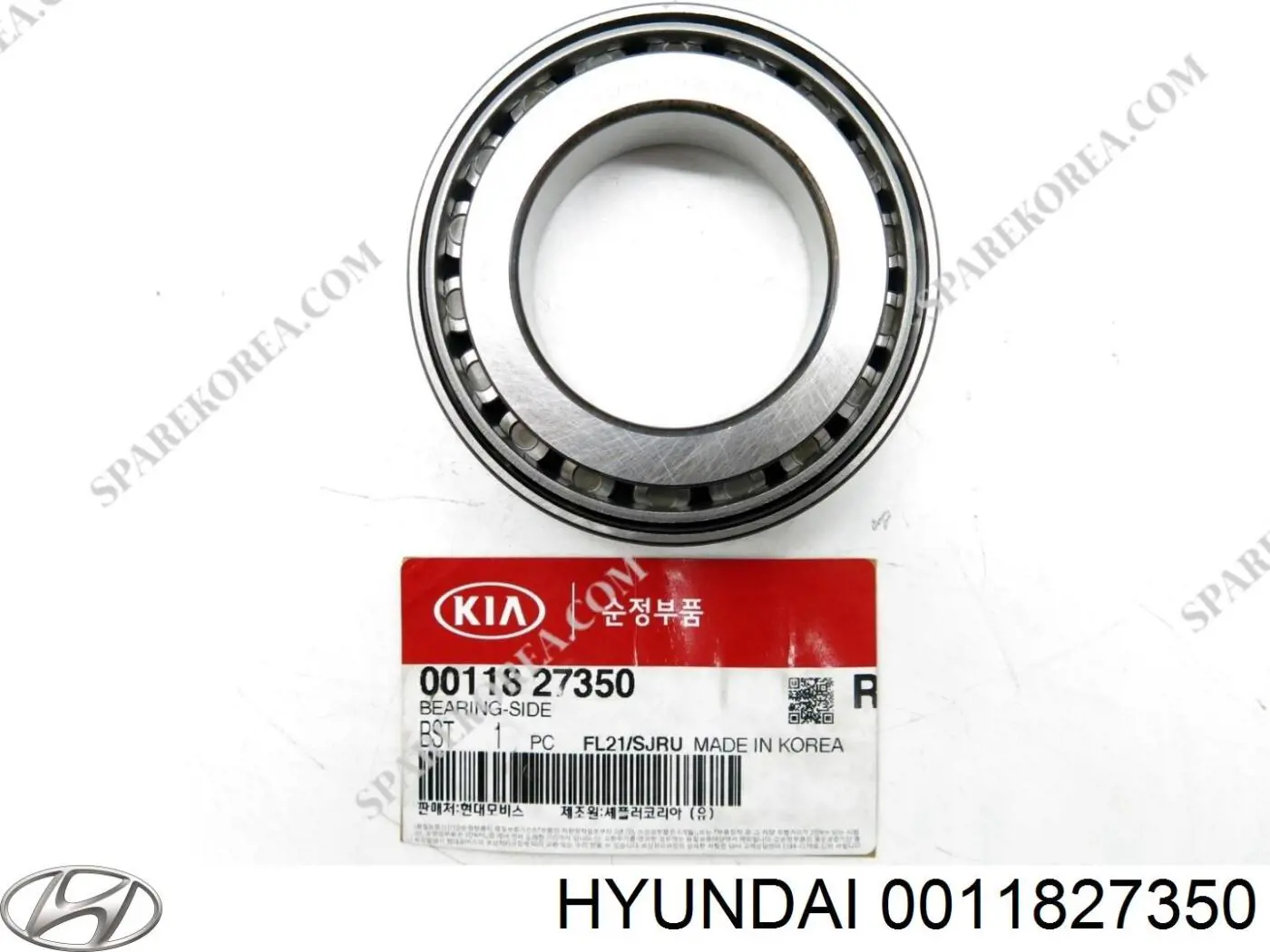 0011827350 HYUNDAI Cojinete de diferencial, eje trasero original y equivalente