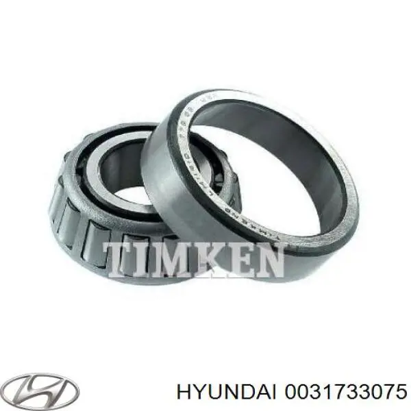 Купить 0031733075 Hyundai/Kia Подшипник ступицы задней наружный