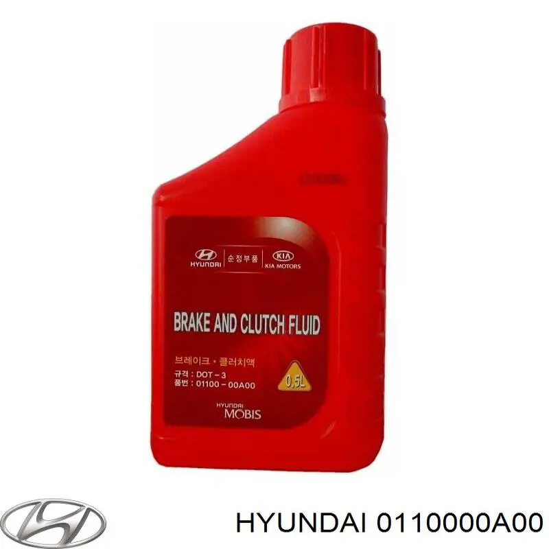 Жидкость тормозная Hyundai/Kia 0110000A00