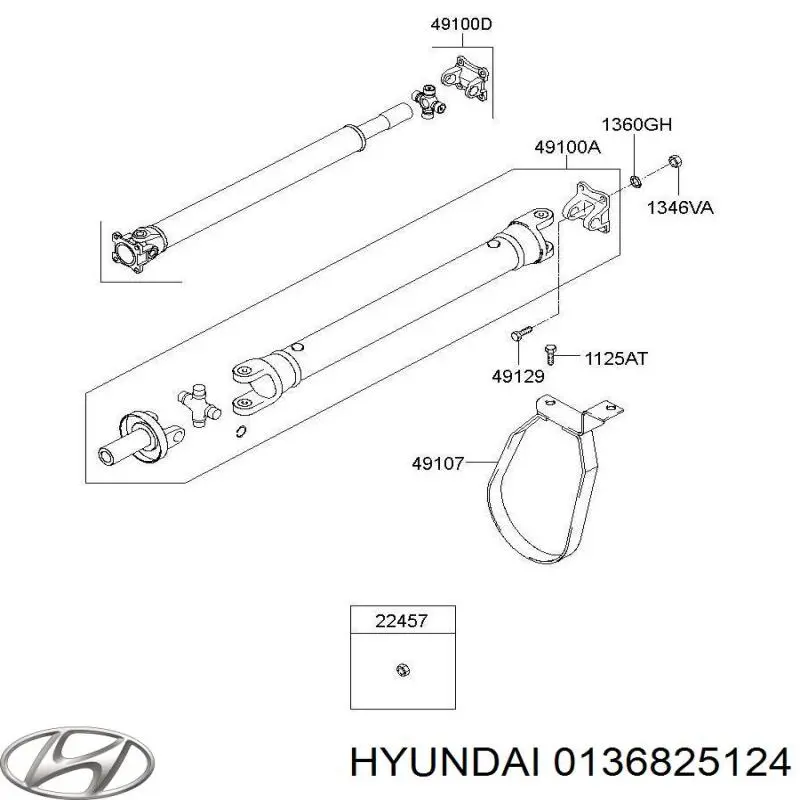  0136825124 Hyundai/Kia