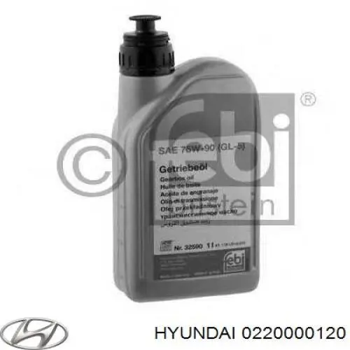  Трансмиссионное масло Hyundai/Kia (0220000120)