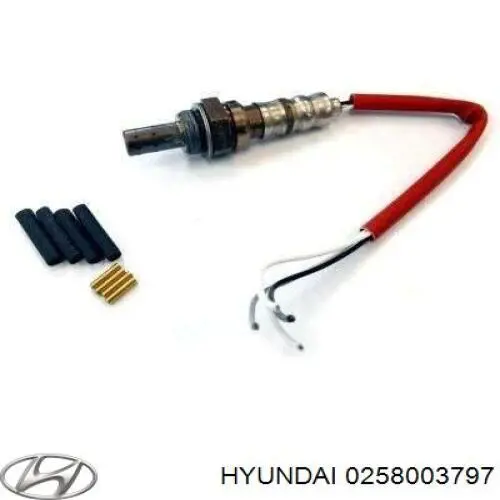 0K08B18861 Hyundai/Kia Лямбда-зонд, датчик кислорода до катализатора