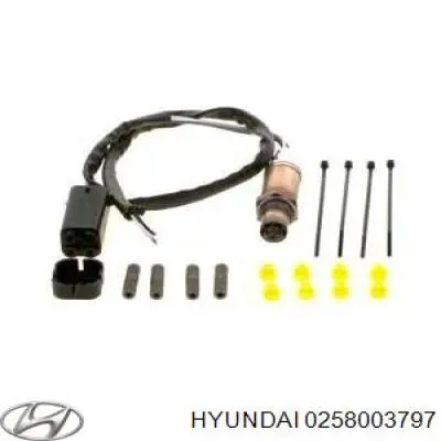 Лямбдазонд, датчик кислорода до катализатора Hyundai/Kia 0K08B18861 цена, от 51.12 USD