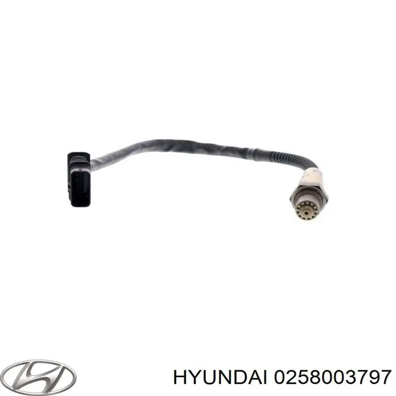 0258003797 Hyundai/Kia Лямбда-зонд, датчик кислорода до катализатора