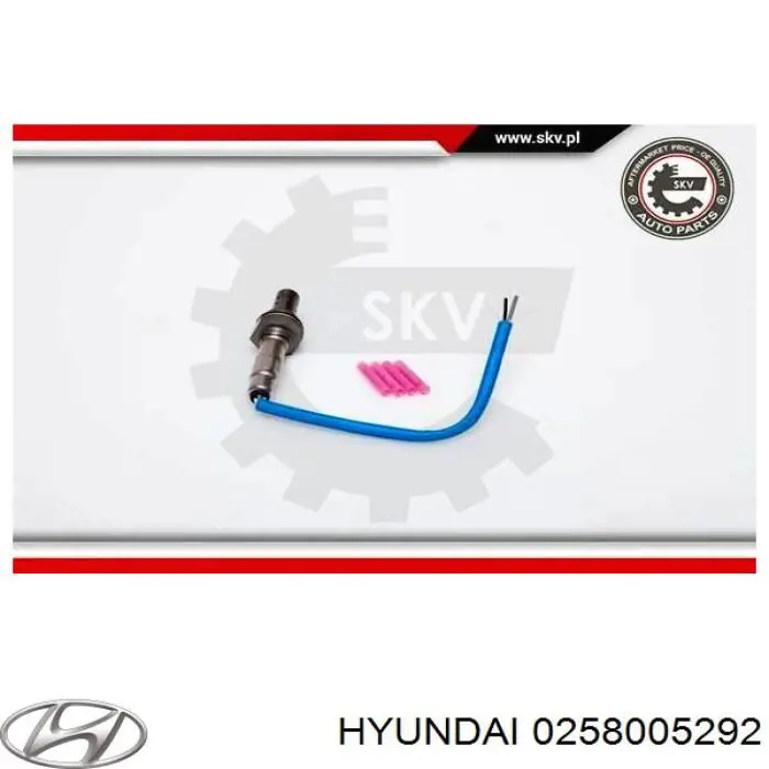 Лямбдазонд, датчик кислорода до катализатора Hyundai/Kia 0258005292 цена, от 57.67 USD