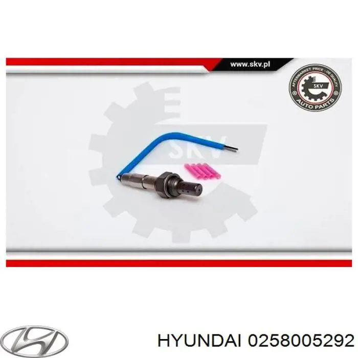 0258005292 Hyundai/Kia Лямбда-зонд, датчик кислорода до катализатора
