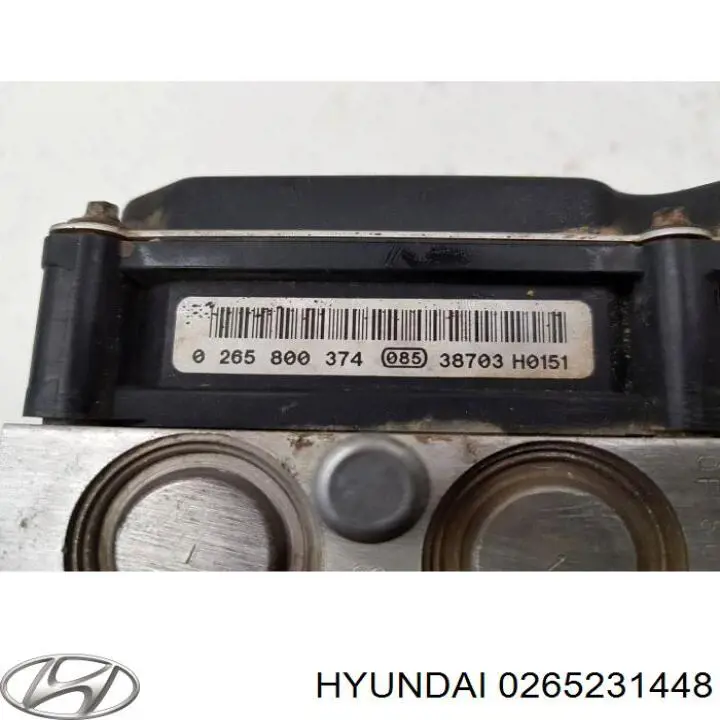 Блок управления АБС (ABS) гидравлический на Hyundai Getz 