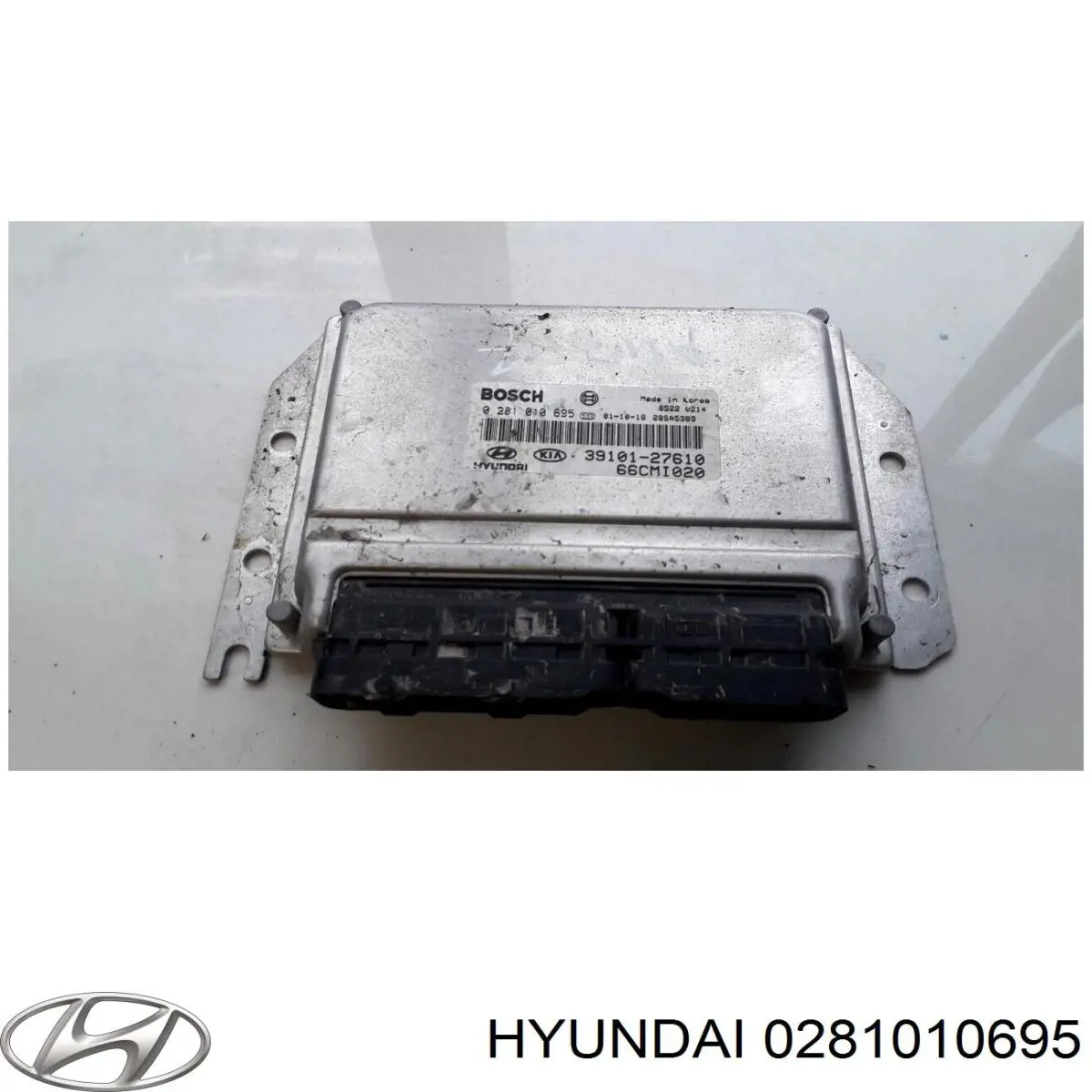 Блок управления двигателем 0281010695 Hyundai/Kia