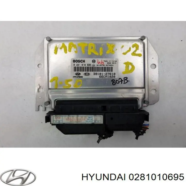 Купить 0281010695 Hyundai/Kia Электронный блок управления двигателем