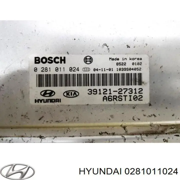 Купить 0281011024 Hyundai/Kia Электронный блок управления двигателем