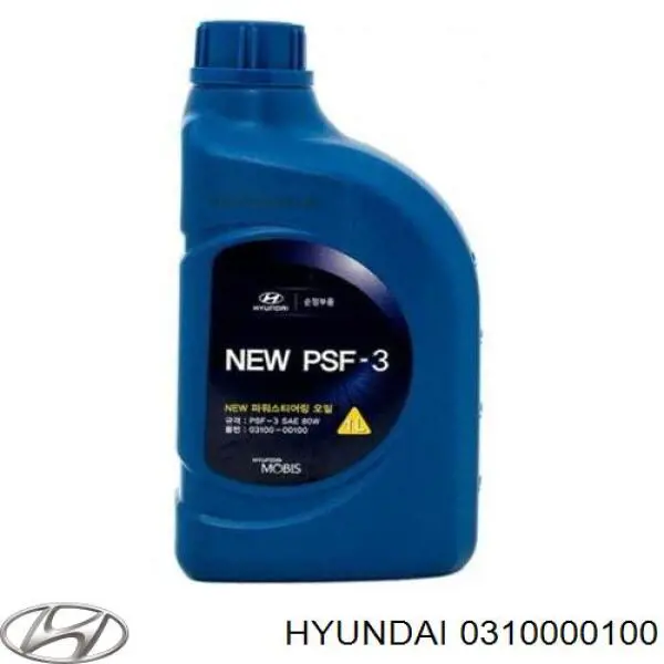 Рідина гідропідсилювача керма 0310000100 Hyundai/Kia