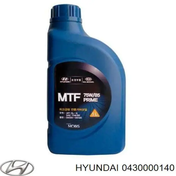 0430000140 HYUNDAI Aceite caja de cambios original y equivalente