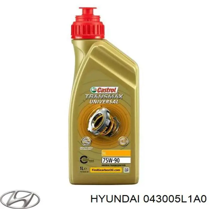 Масло трансмиссионное Hyundai/Kia 043005L1A0 цена, от 12.80 USD