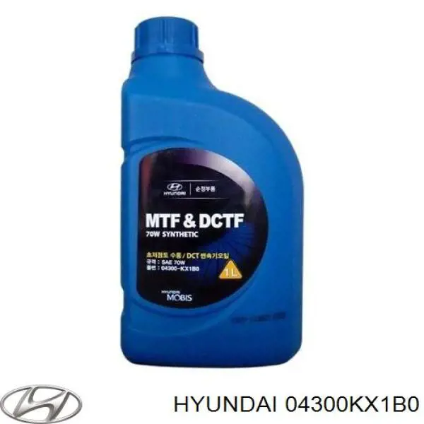  Трансмиссионное масло Hyundai/Kia (04300KX1B0)