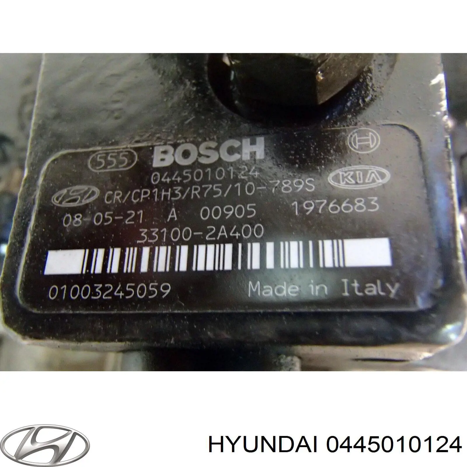 Bomba de combustível de pressão alta Hyundai/Kia 0445010124 preço, a partir de 216,81 USD