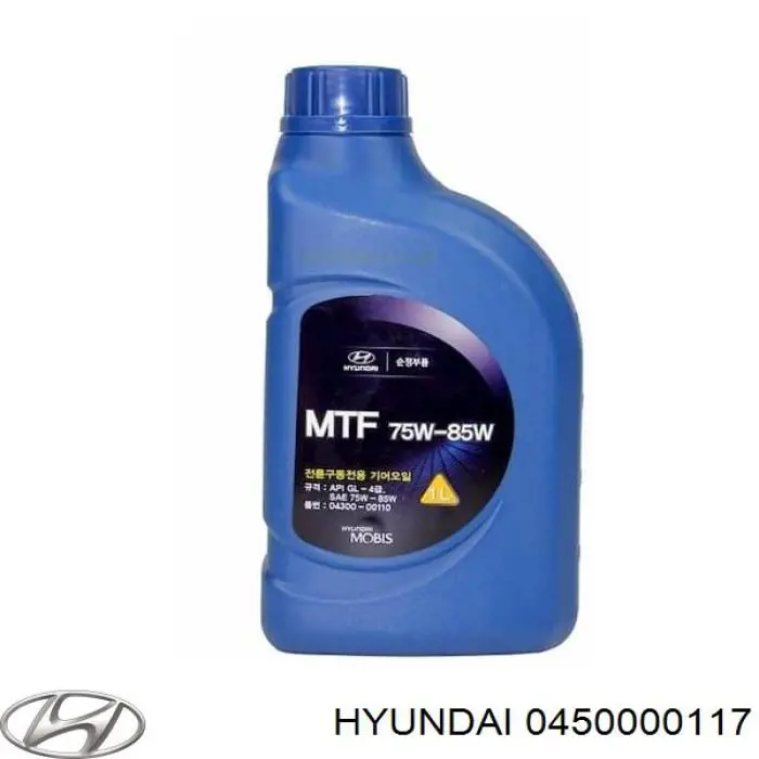 Купить 0450000117 Hyundai/Kia Масло АКПП