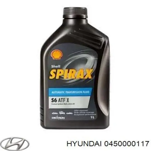 Трансмиссионное масло 0450000117 Hyundai/Kia