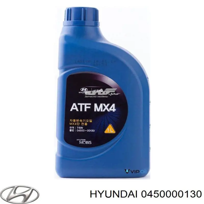  Трансмиссионное масло Hyundai/Kia (450000180)