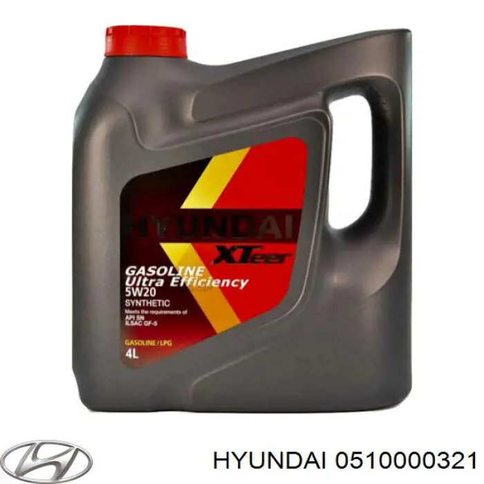 Масло автомобильное Hyundai/Kia 0510000321 цена, от 18.14 USD