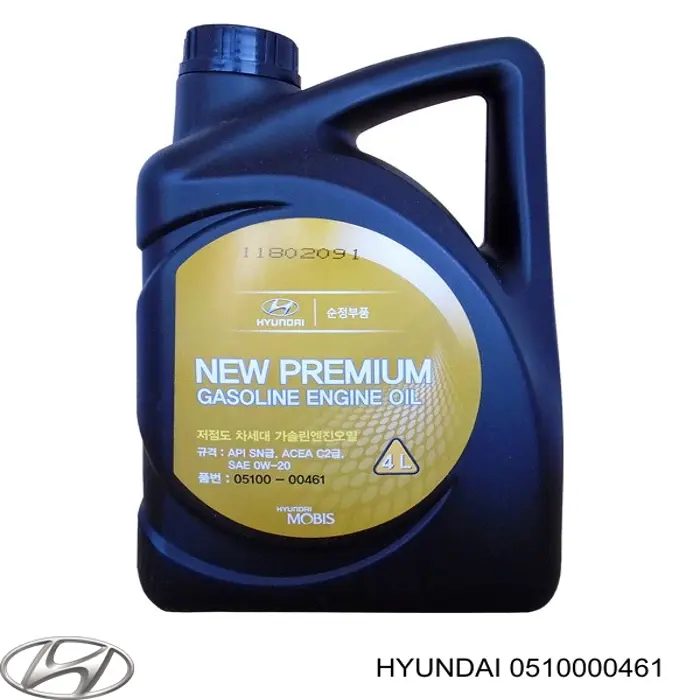 Моторное масло Hyundai/Kia (0510000461)