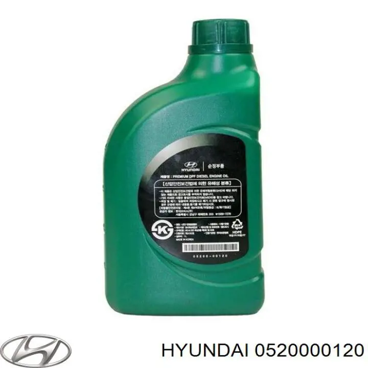 0520000120 Hyundai/Kia Масло двигателя