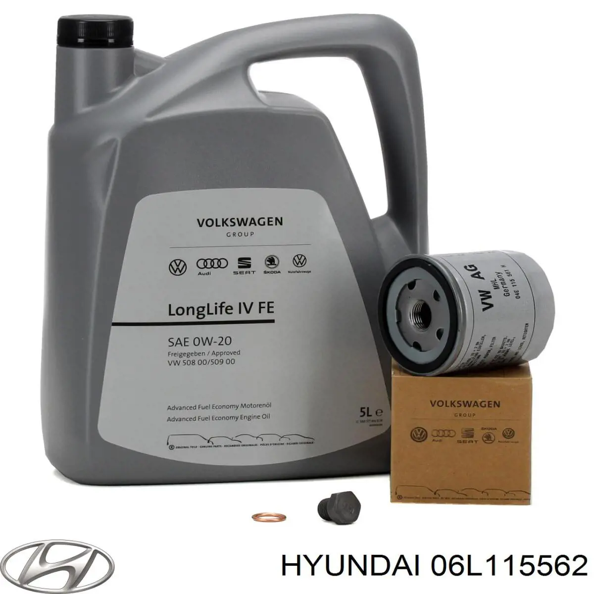 Фильтр очистки масла центробежный Hyundai/Kia 06L115562 цена, от 9.96 USD